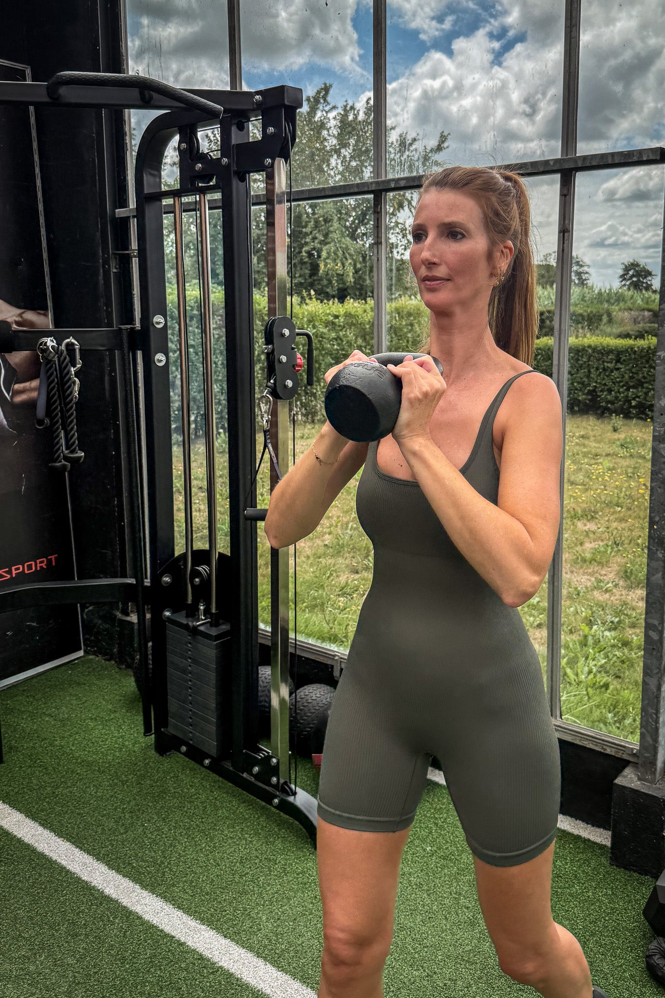FitFlex SHORT OLIJFGROEN